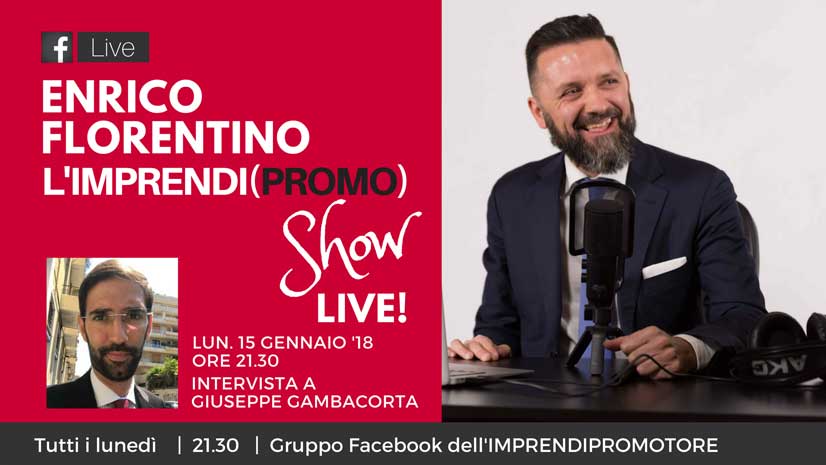 Copertina dell'intervista al consulente finanziario Giuseppe Gambacorta