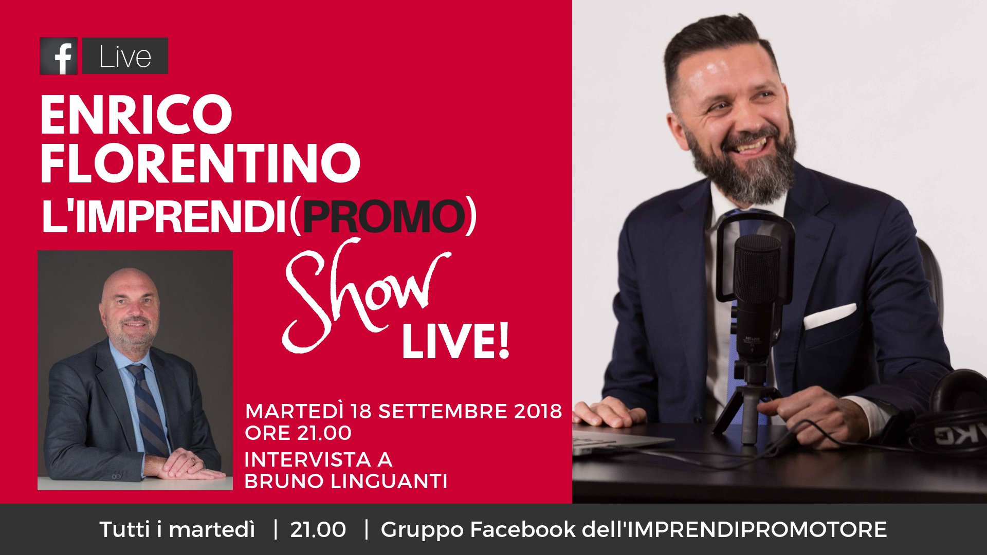 Imprendipromoshow N. 27: Bruno Linguanti