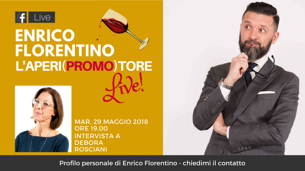 Copertina di Aperipromotore con la giornalista Debora Rosciani di Radio 24